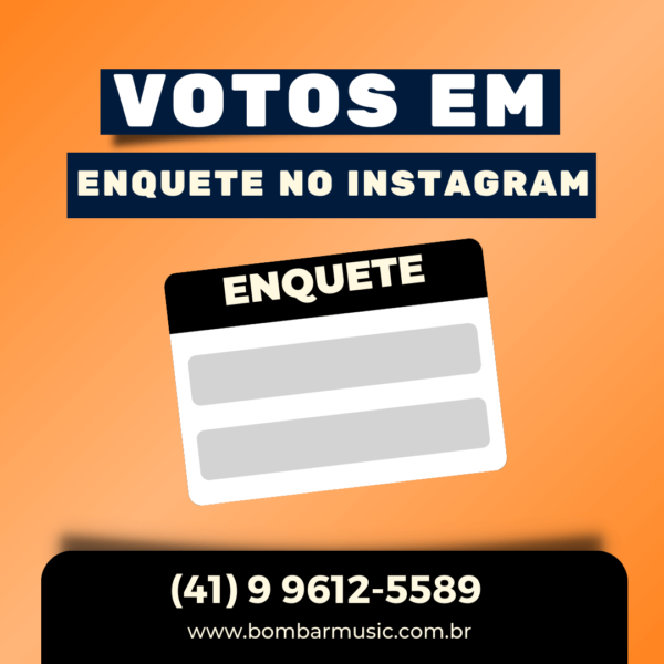 Votos em Enquetes no Instagram Votos em Enquetes no Instagram